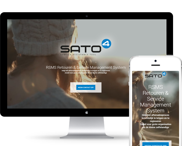 Nieuwe website voor SATO 4