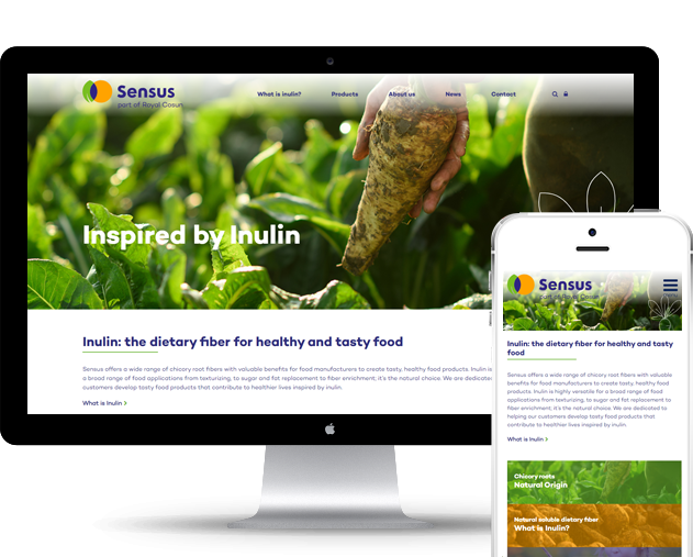 Nieuwe website voor Inspired by Inulin